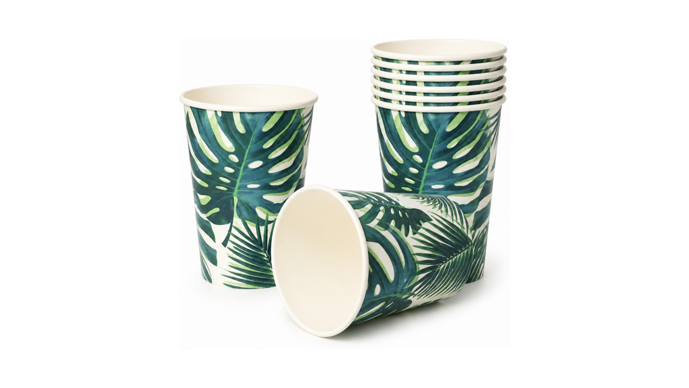 Talking Tables Tropical Paper Party Cups