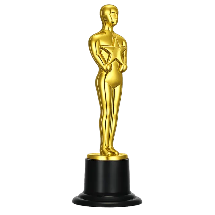 Gold Award Trophies