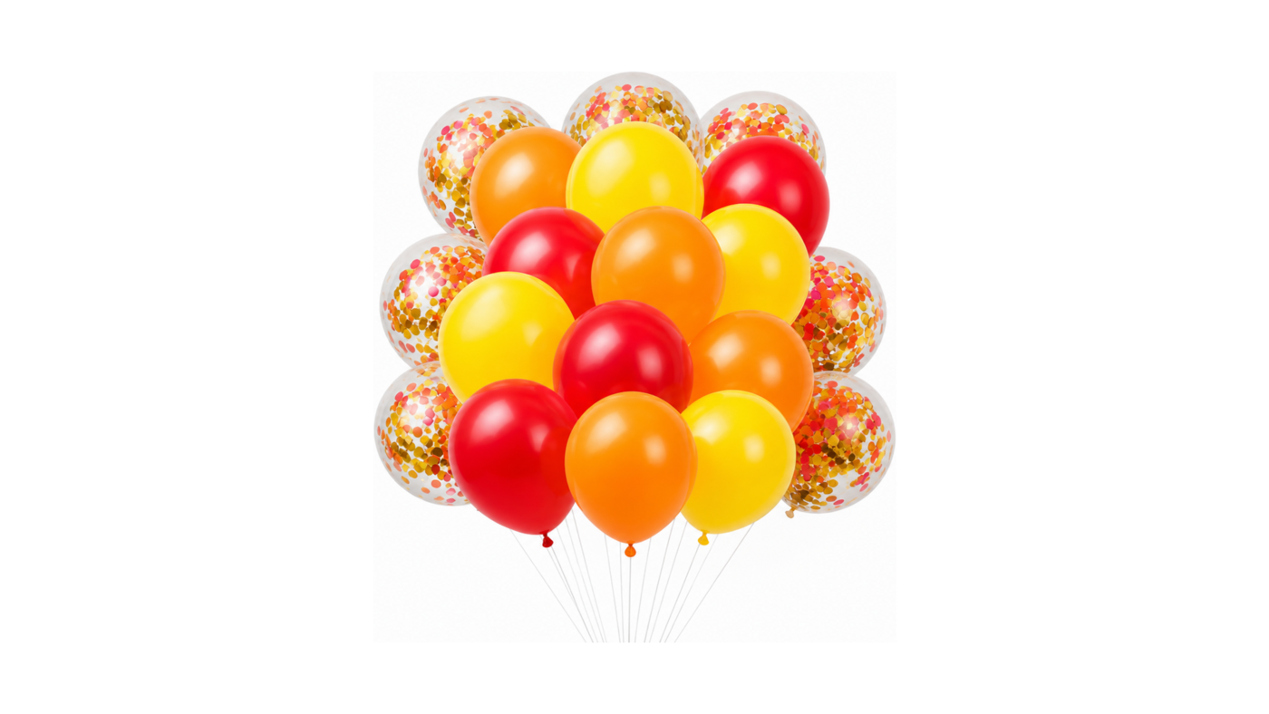 Firefighter Confetti Balloons