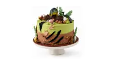 Dinosaur Chocolate Cake