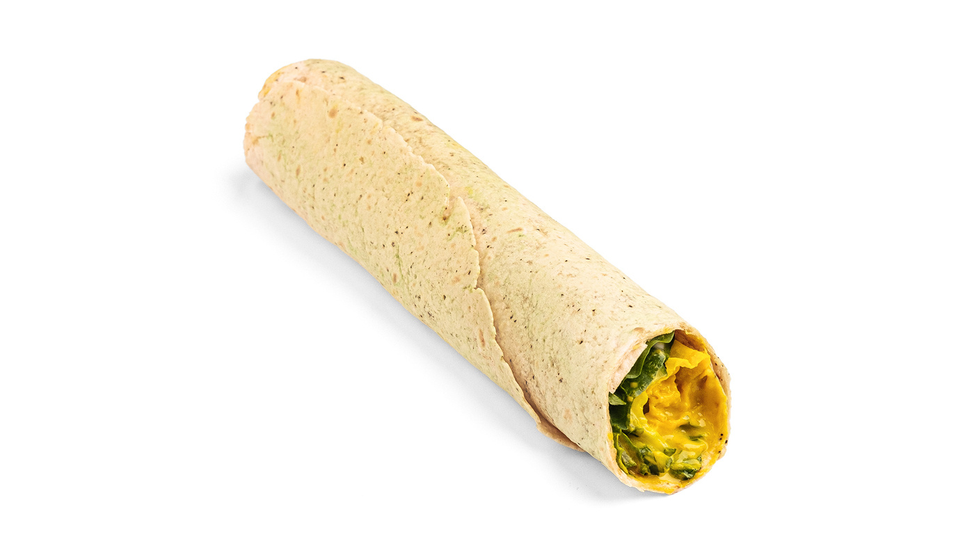 Masala Chickpea with Mango Chutney Wrap