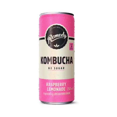 Remedy Raspberry Lemonade Kombucha