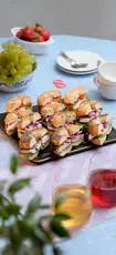 Chicken Bagel Platter