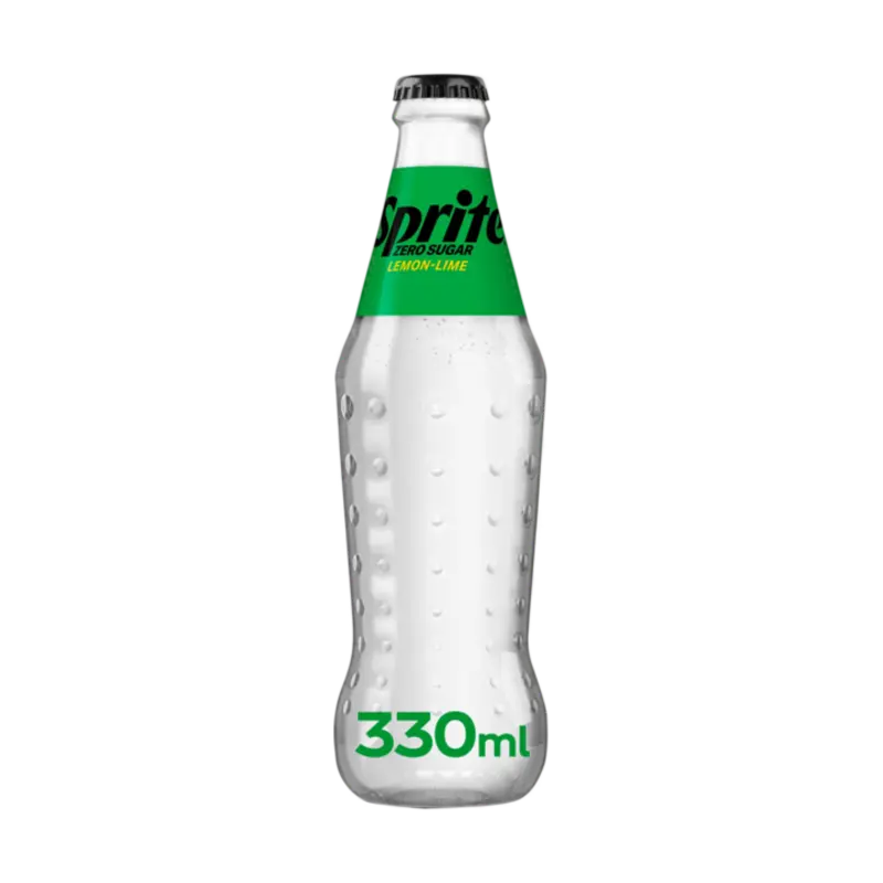 Sprite Zero Sugar Glass Bottle