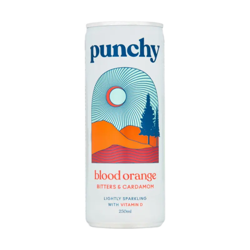 Punchy Blood Orange, Bitters & Cardamon Soda