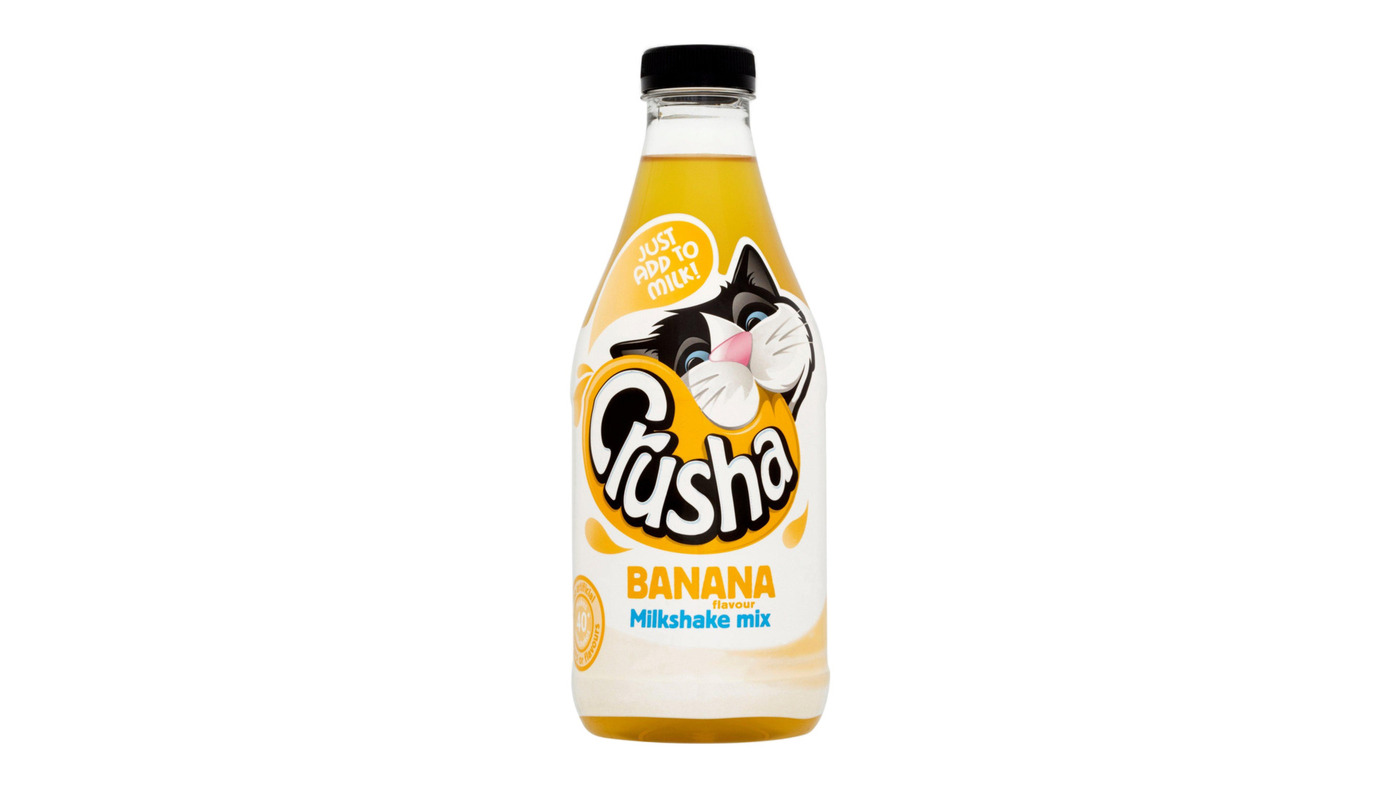 Crusha Milkshake Mix Banana Flavour
