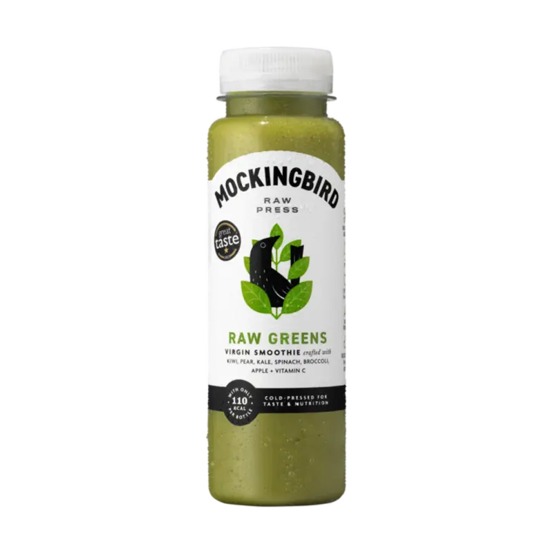 Mockingbird Raw Greens Cold Pressed Smoothie