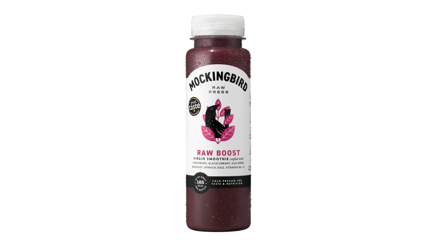 Mockingbird Raw Boost Cold Pressed Smoothie