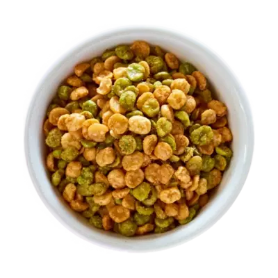 Spicy Pepper Green & Yellow Peas