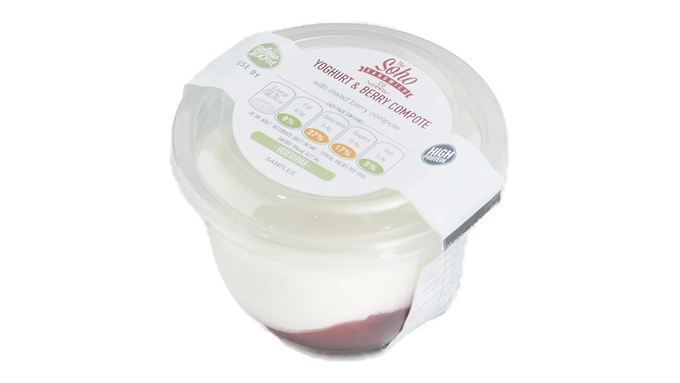 Yoghurt & Berry Compote Pot