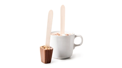 Cutter & Squidge’s Chocolate Fudge Hot Chocolate Spoon Duo