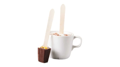 Cutter & Squidge’s Vegan Orange Hot Chocolate Spoon Duo