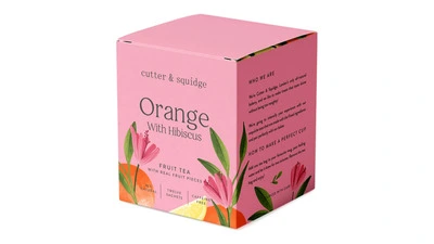 Cutter & Squidge’s Orange With Hibiscus Premium Tea 