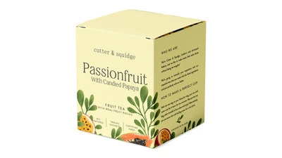 Cutter & Squidge’s Passionfruit With Candied Papaya Premium Tea