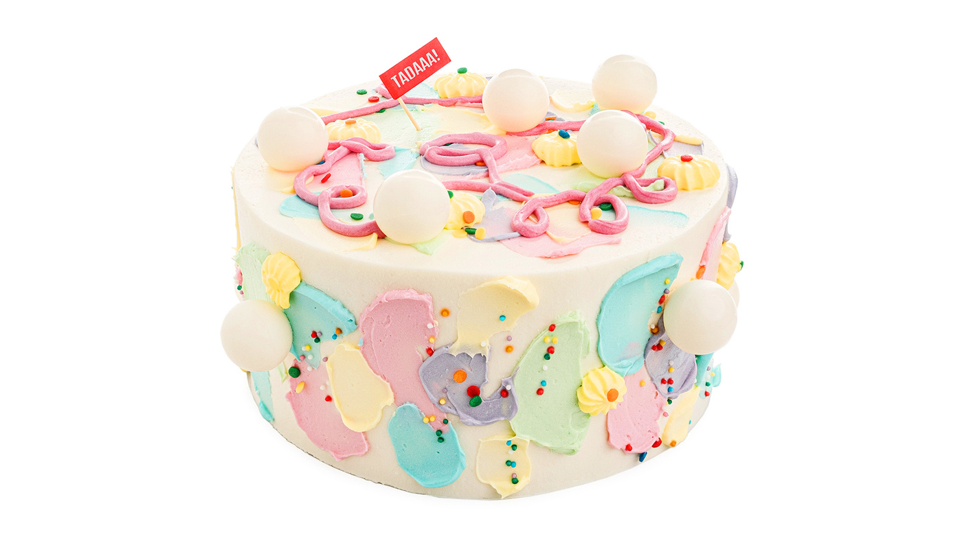 Cutter &Squidge’s Rainbow Cake