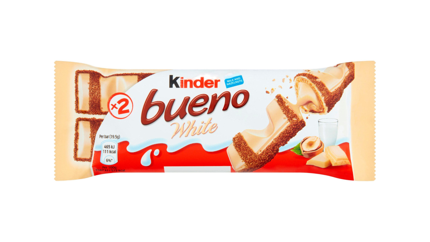 Kinder Bueno White Chocolate Bar