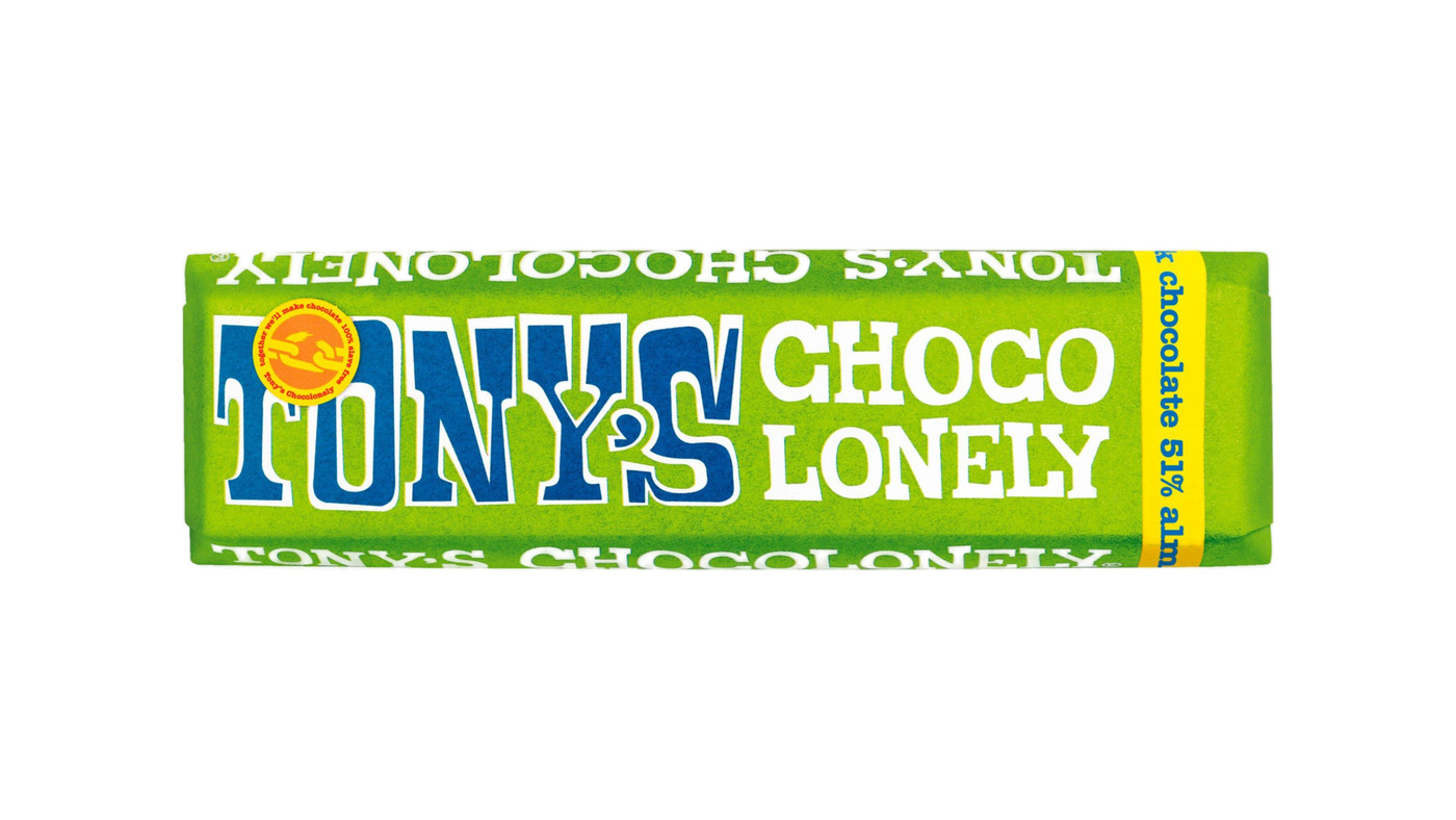 Tony's Dark Chocolate, Almond and Sea Salt