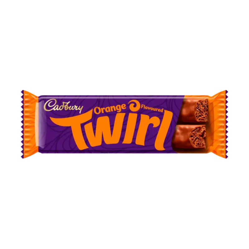 Cadbury Twirl Orange Chocolate Bar