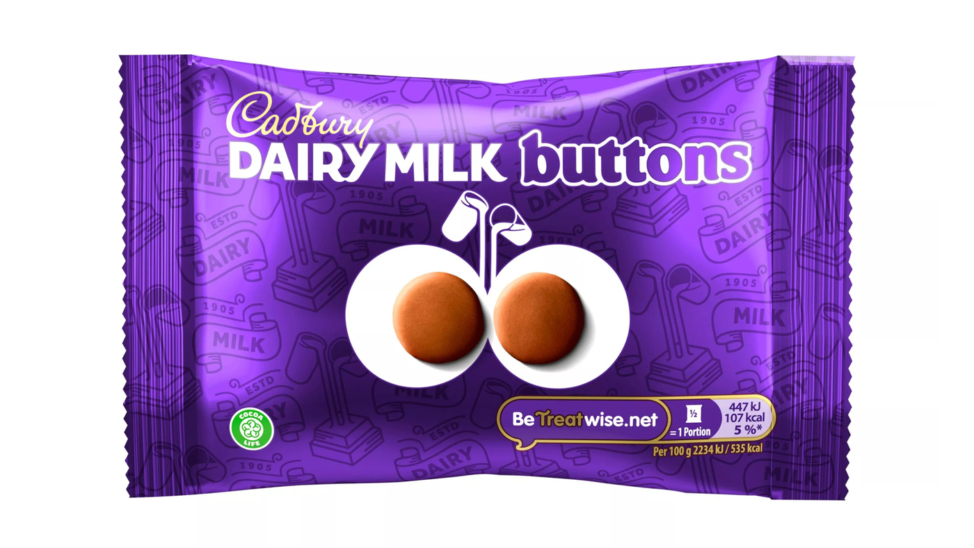 Cadbury Milk Chocolate Buttons 