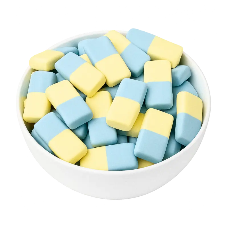 Squashies Minions Banana and Blueberry