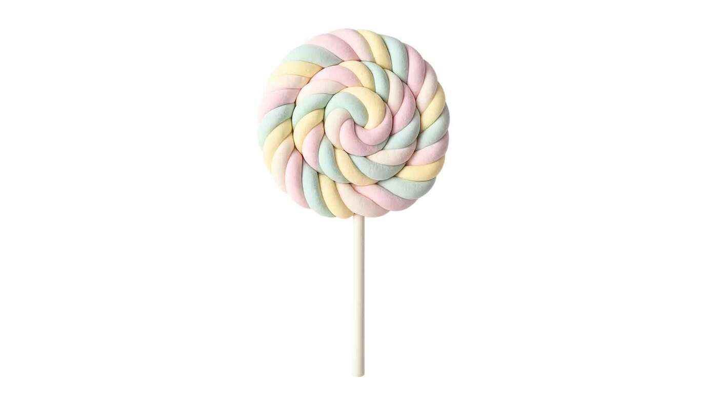 Rainbow Marshmallow Pop