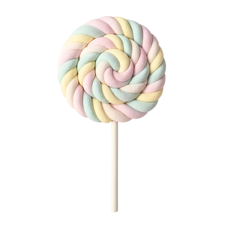 Rainbow Marshmallow Pop
