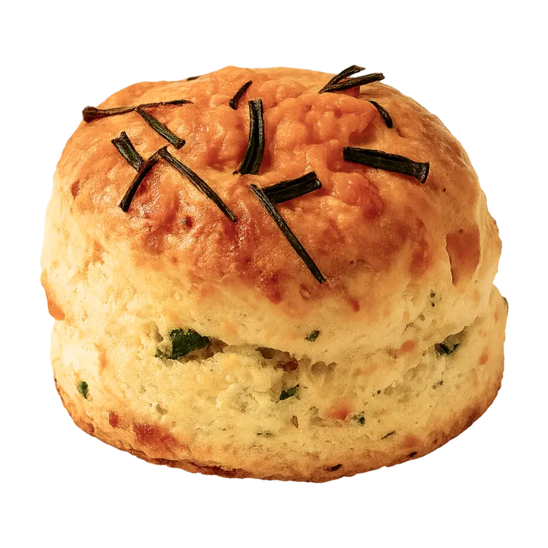 Red Leicester & Chive Mini Scone 