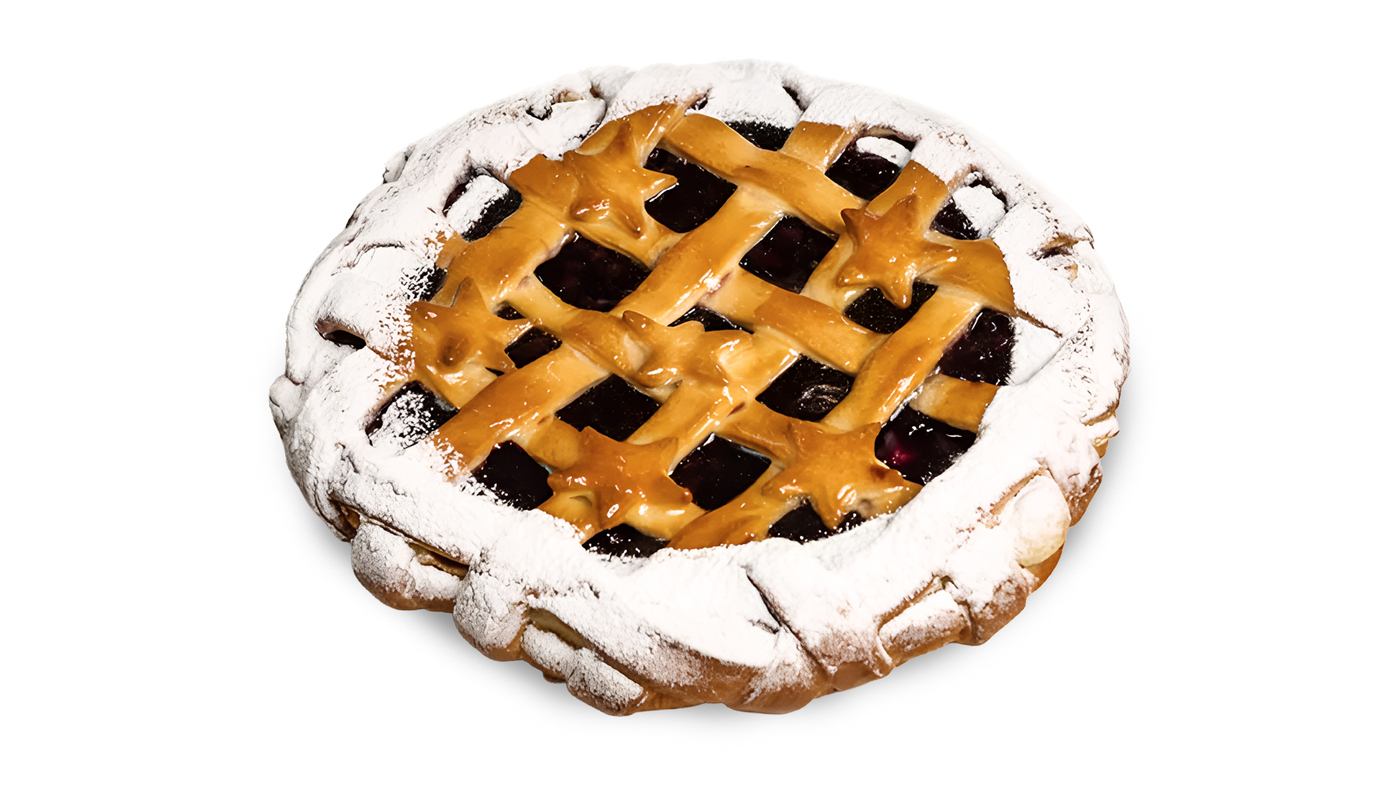 Blueberry Cottage Cheese Pie