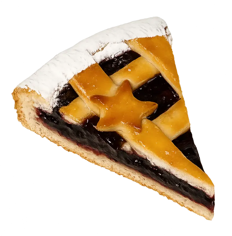 Blueberry Cottage Cheese Pie