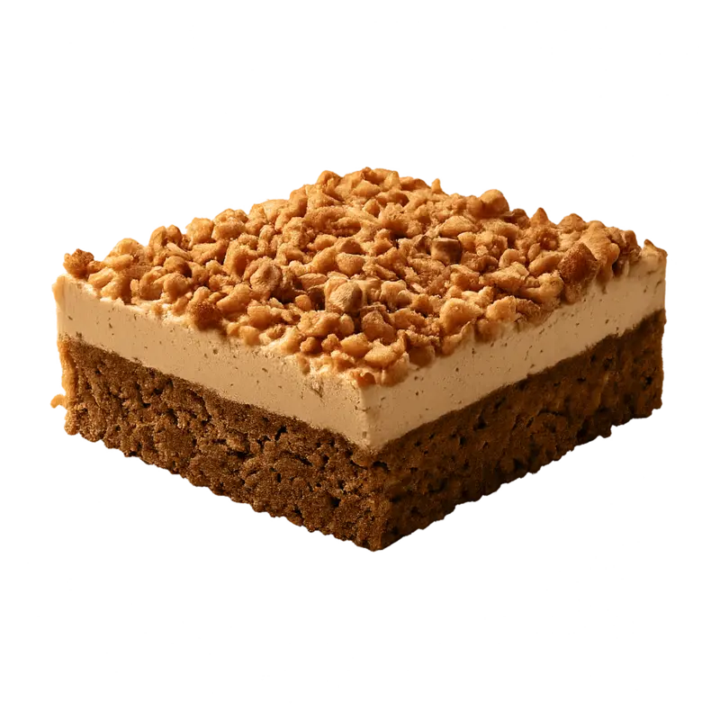 Coffee & Walnut Slab Cake