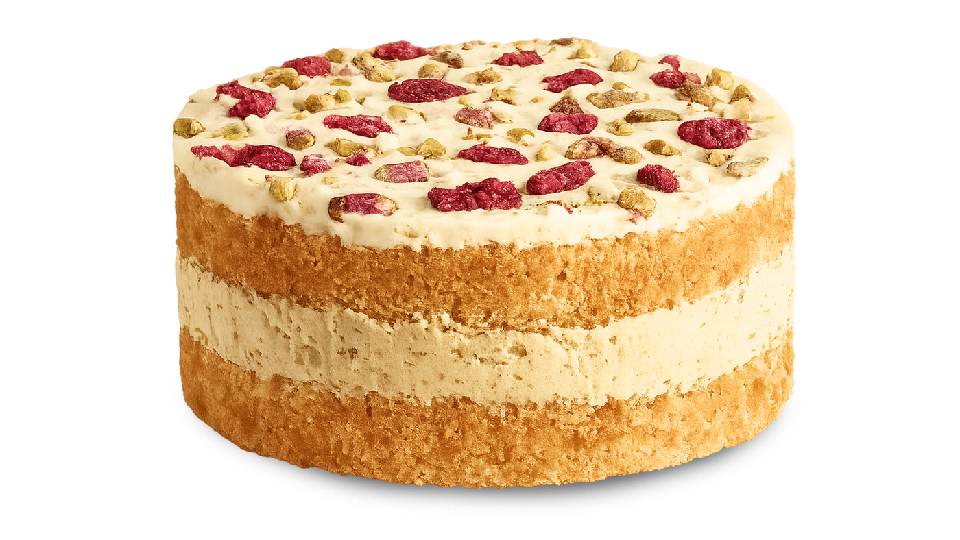 Cutter & Squidge’s Passionfruit And Pistachio Cake