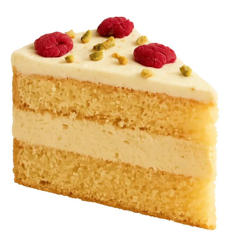 Cutter & Squidge’s Passionfruit And Pistachio Cake
