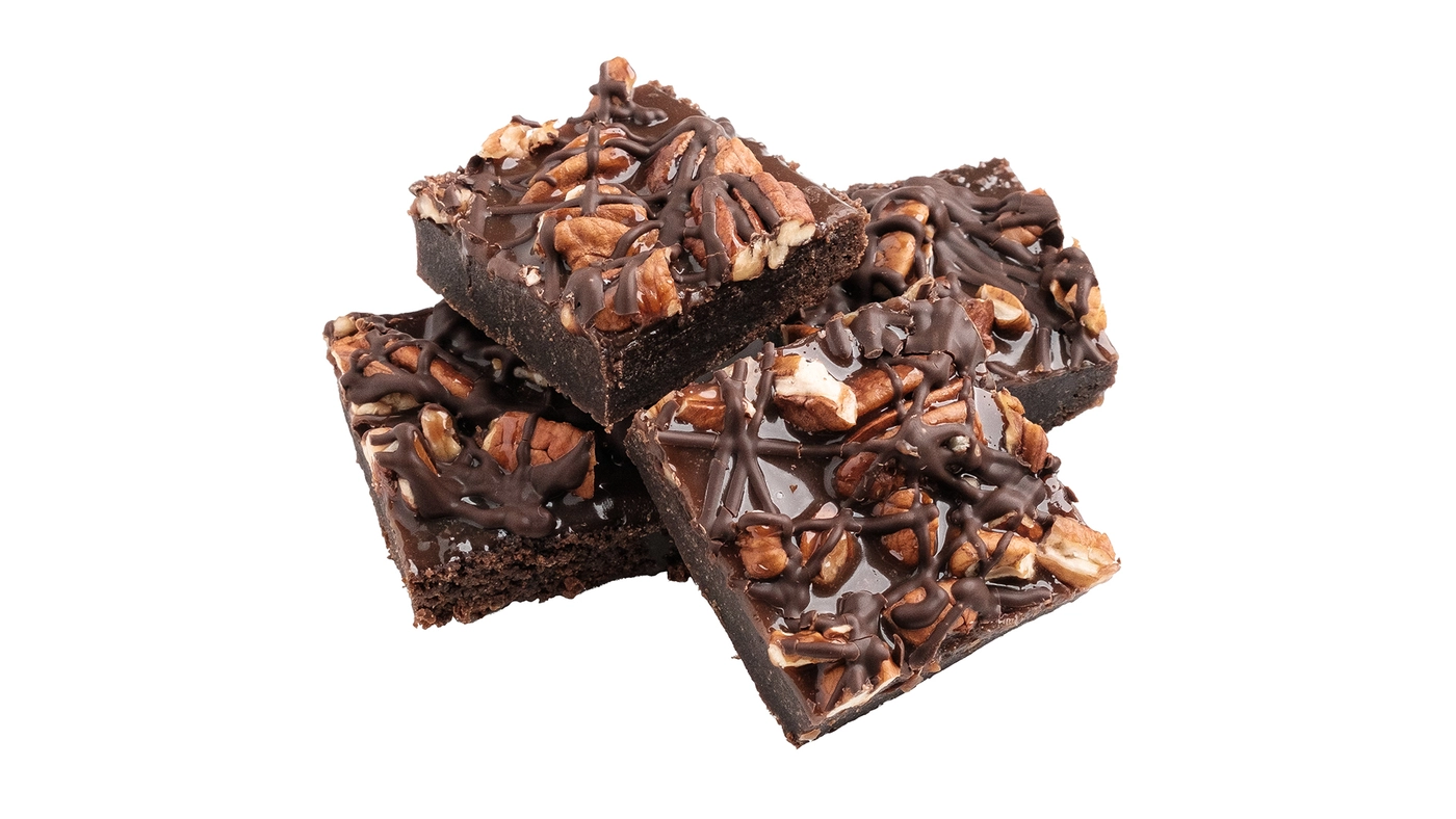 Cutter & Squidge Vegan Wheat-Free Mini Brownie Box of 12