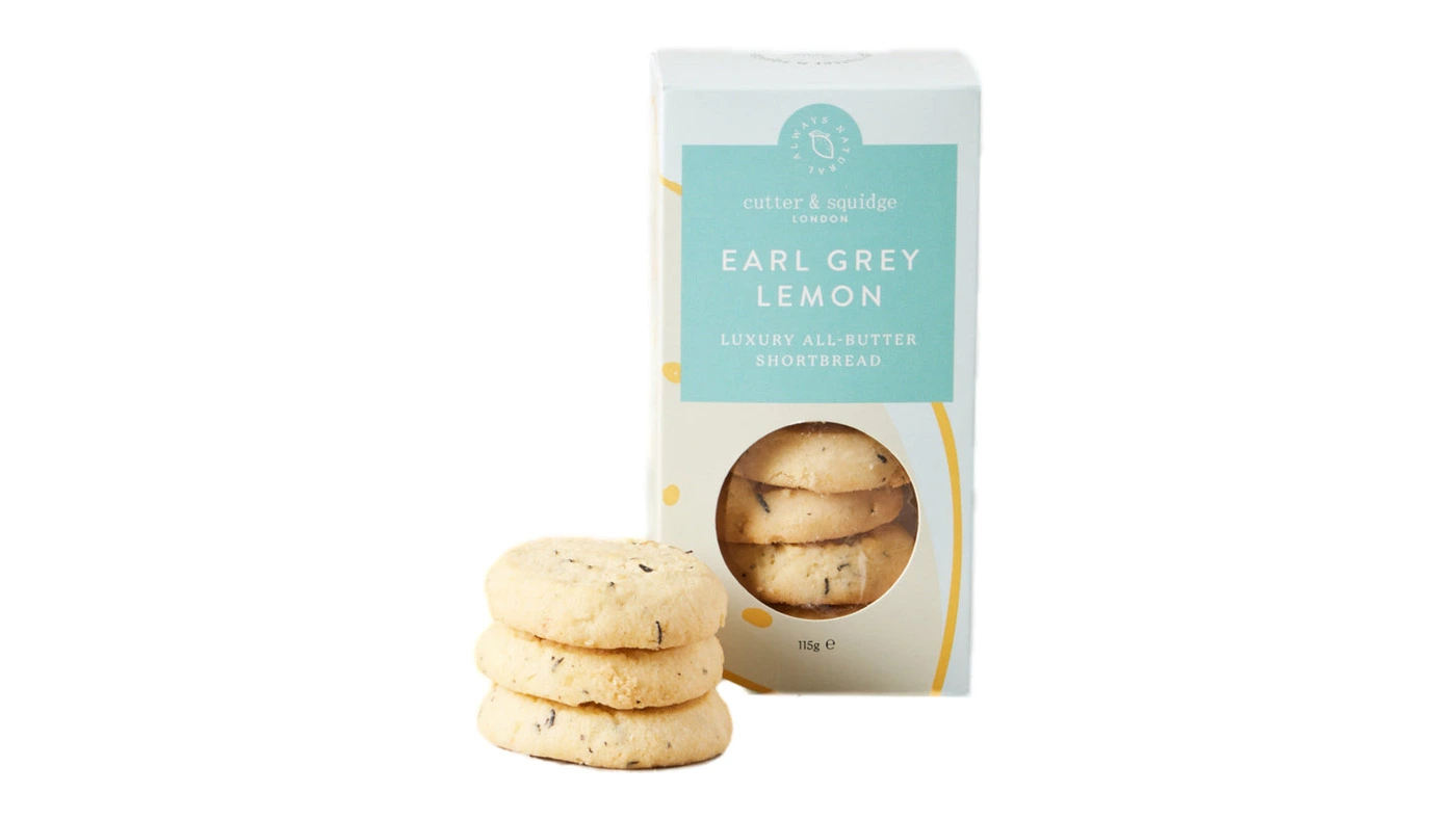 Cutter & Squidge Earl Grey Lemon Shortbread  