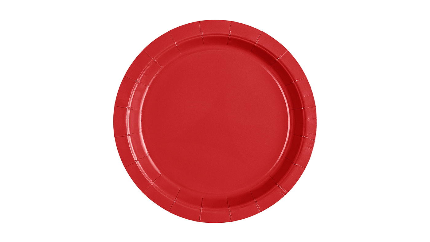Ruby Red Plate