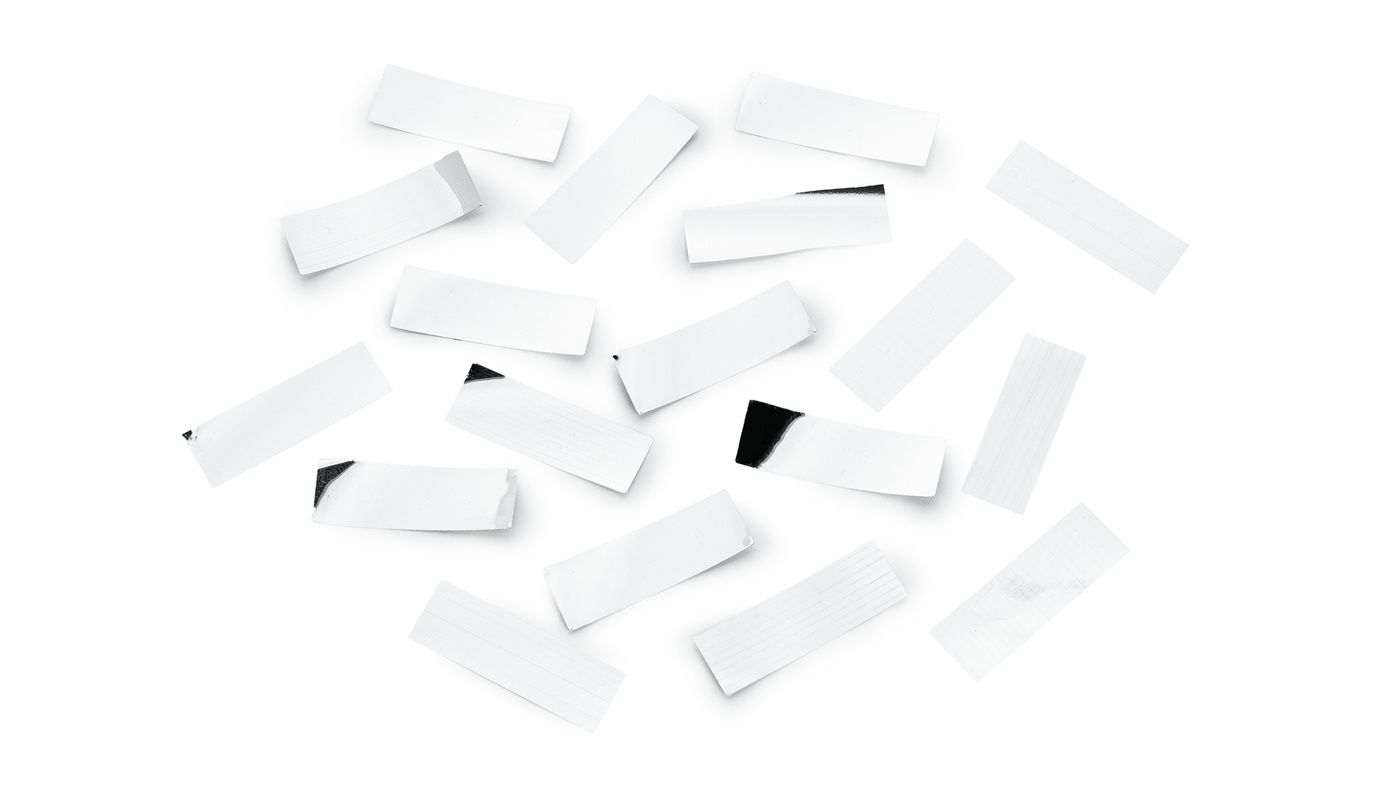 Silver Confetti Poppers