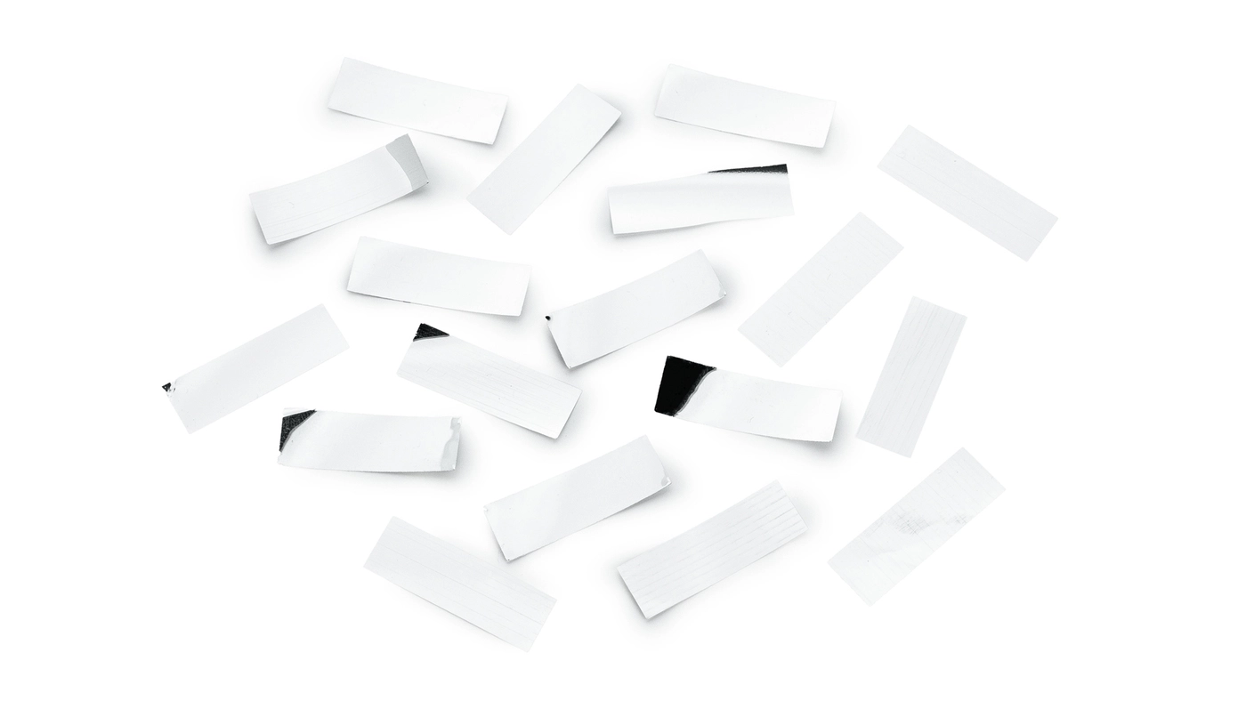 Silver Confetti Poppers