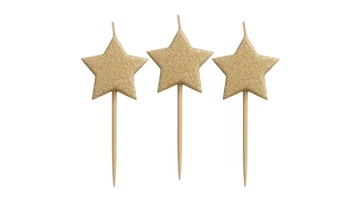 Gold Star Candles