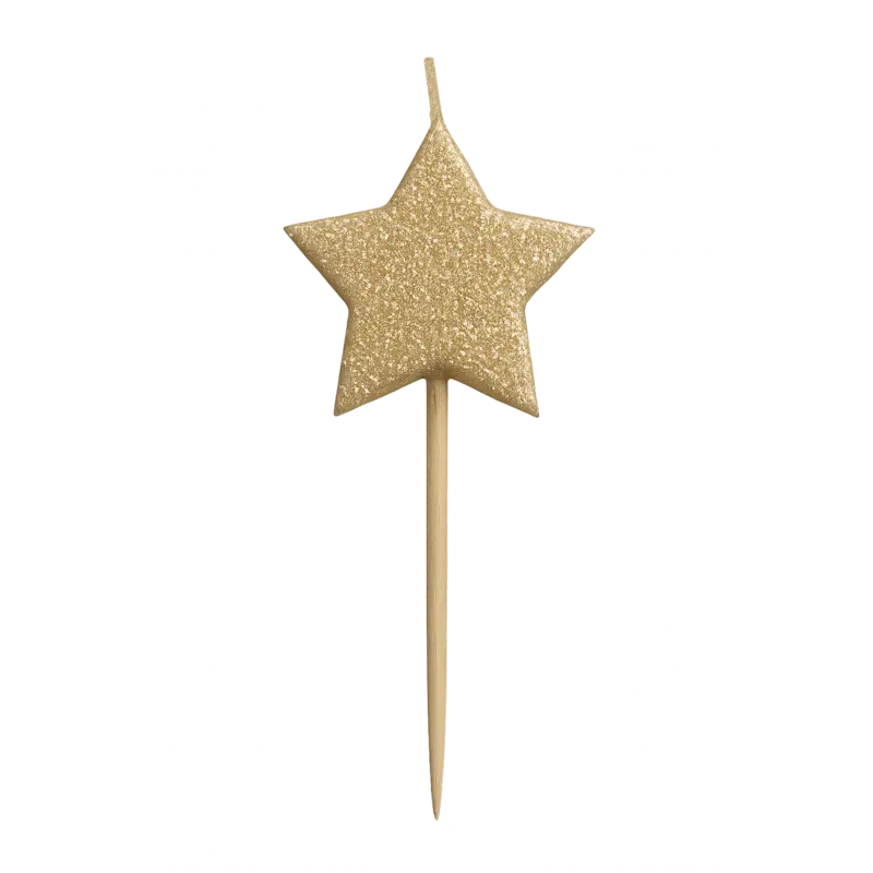 Gold Star Candles