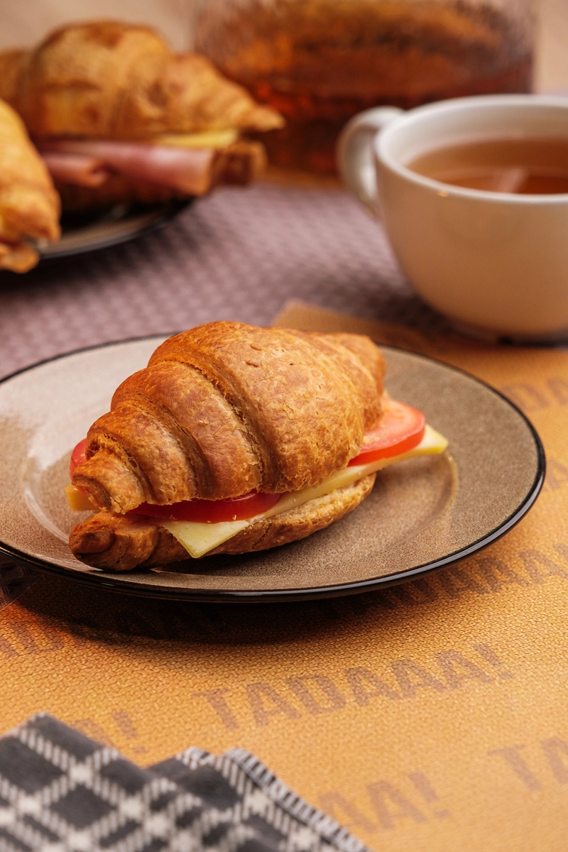 Wrapped Cheese & Tomato Croissant