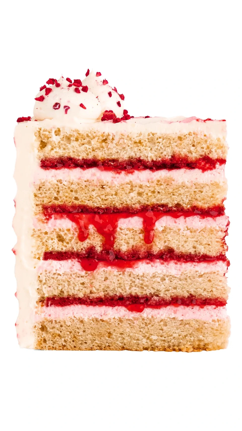 Cutter &Squidge’s Wheat Free Raspberry Ripple Cake