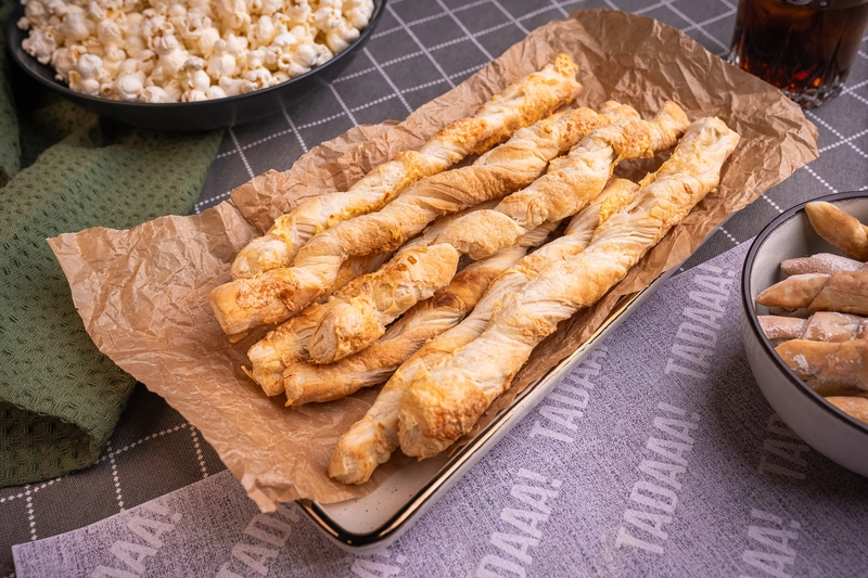 Cheese Twisted Straw