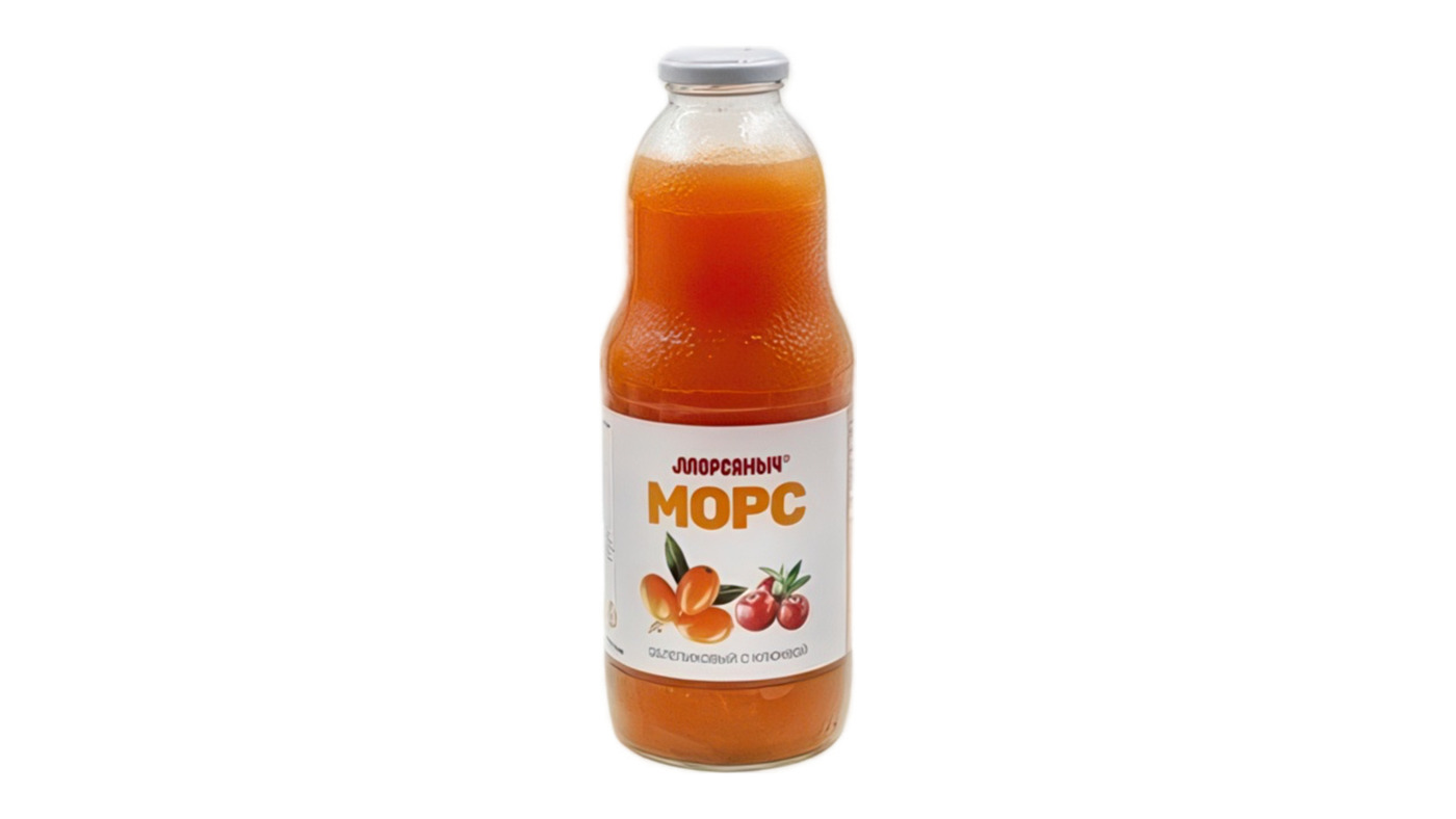 Morsyanych Sea Buckthorn and Cranberry Juice