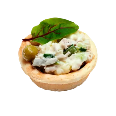 Chicken Olivier Tartlet