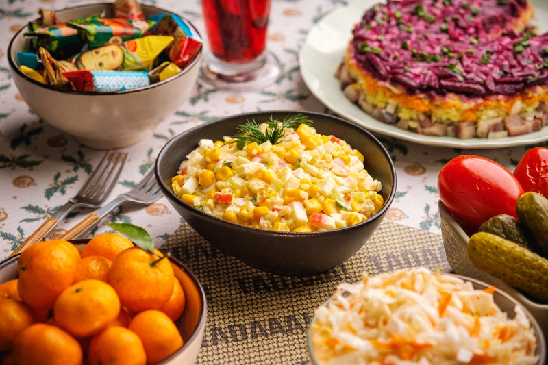 Crab Salad Bowl for Sharing