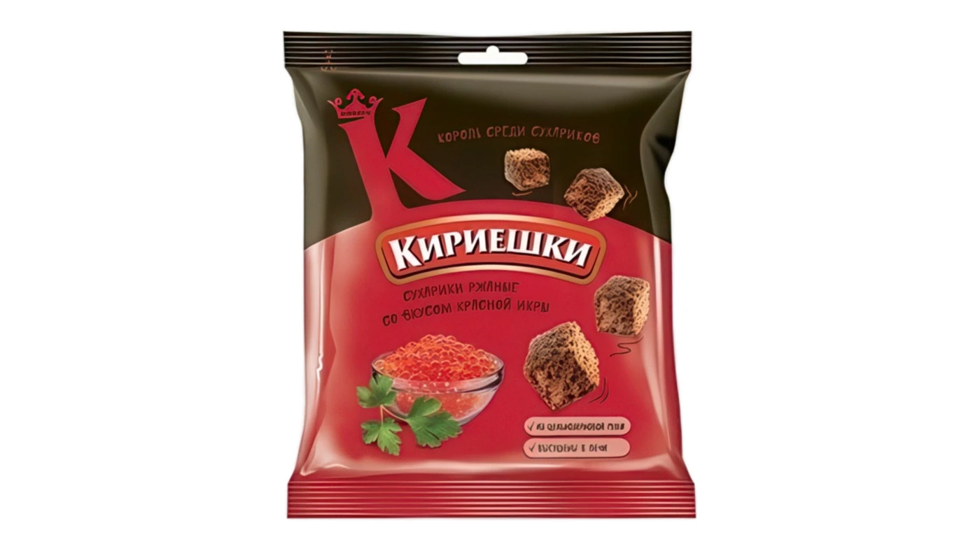 Kirieshki Red Caviar Croutons