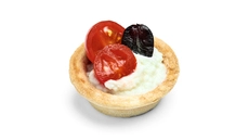 Cherry Tomato and Grape Tartlet