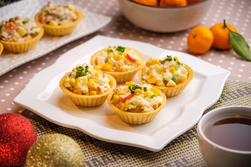 Crab Salad Tartlet