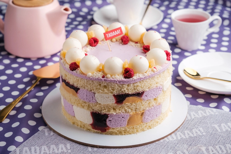 Cutter &Squidge’s Blueberry Cheesecake
