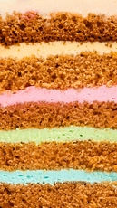 Cutter &Squidge’s Rainbow Cake